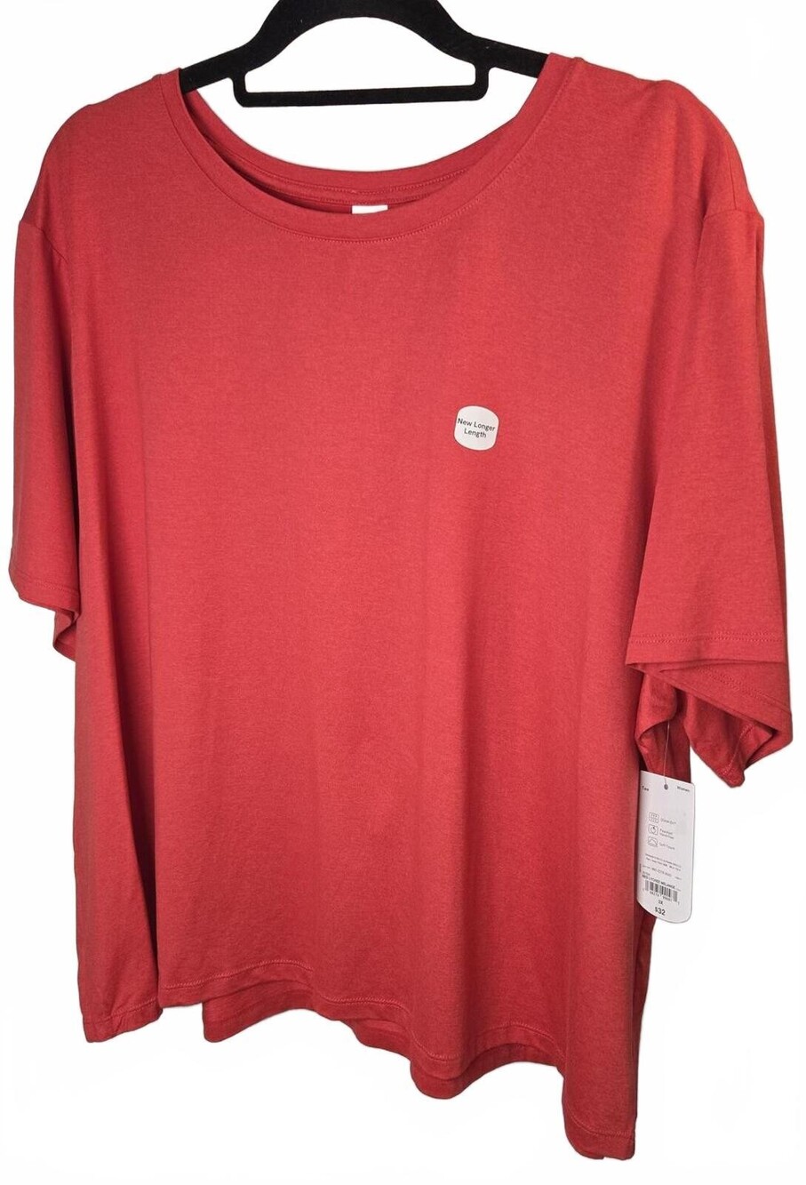 Xersion 3X Red Polyester Spandex T-Shirt
